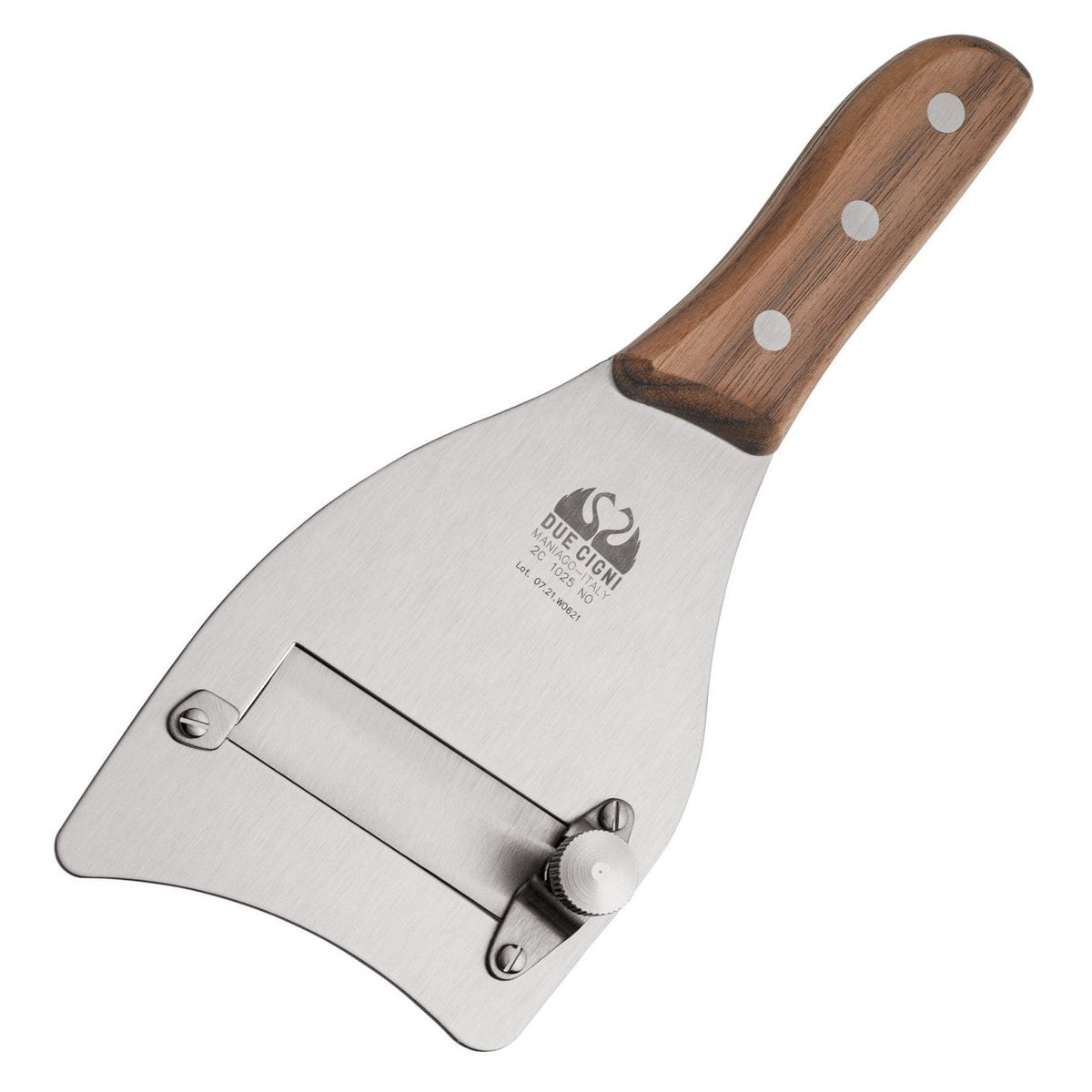 Due Cigni - Tagliatartufi Ondulato 2C1025NO D - Legno noce