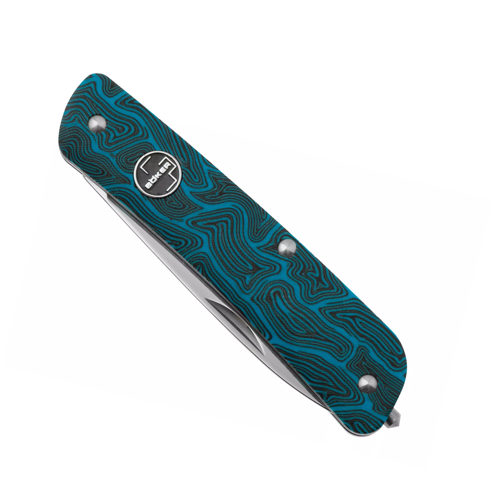 Boker Plus - Tech Tool Blue Damast G10 - 01BO557