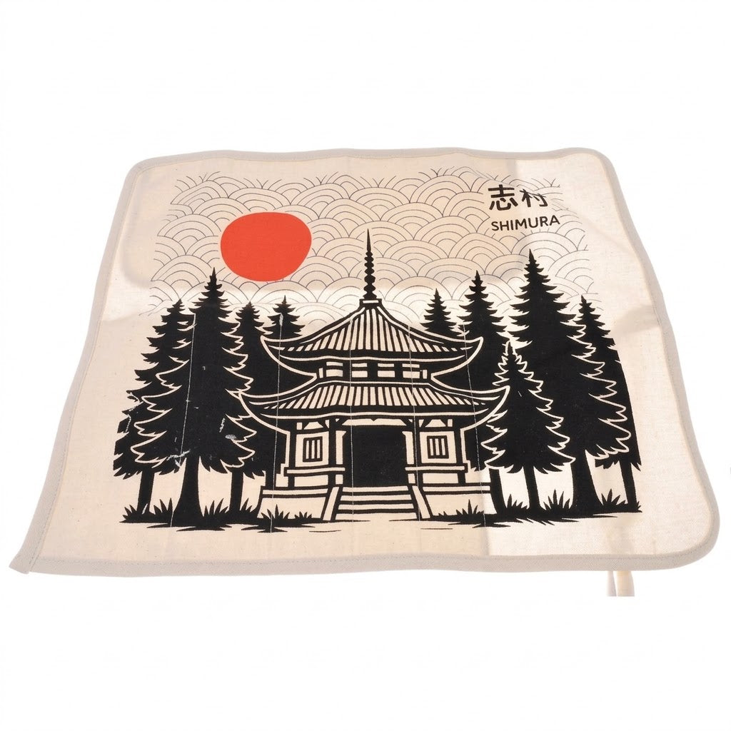 Shimura - Sacca / Borsa da Chef per coltelli - 6 posti