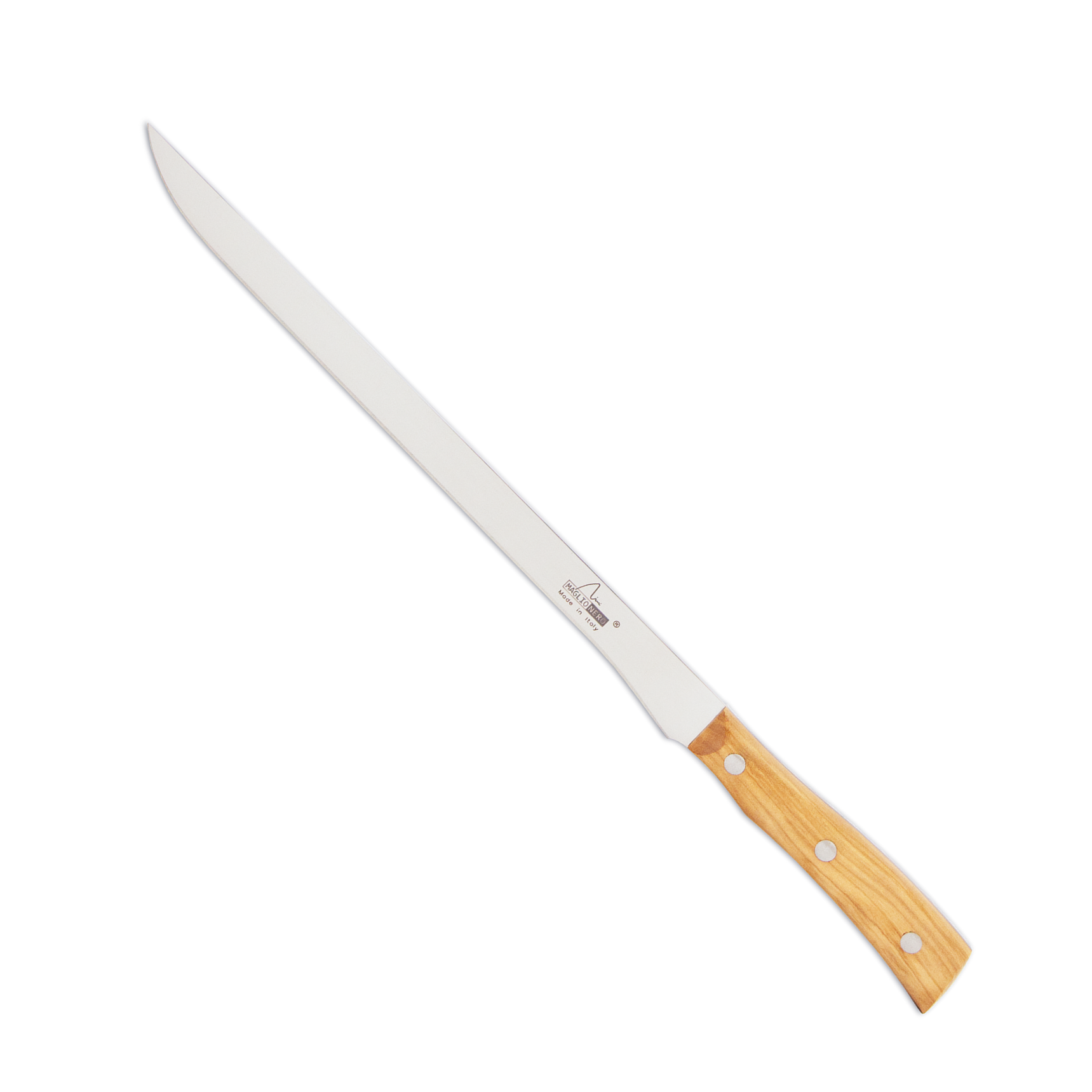 Maglionero Iside - Coltello da Prosciutto Stretto - in ulivo - 26 cm