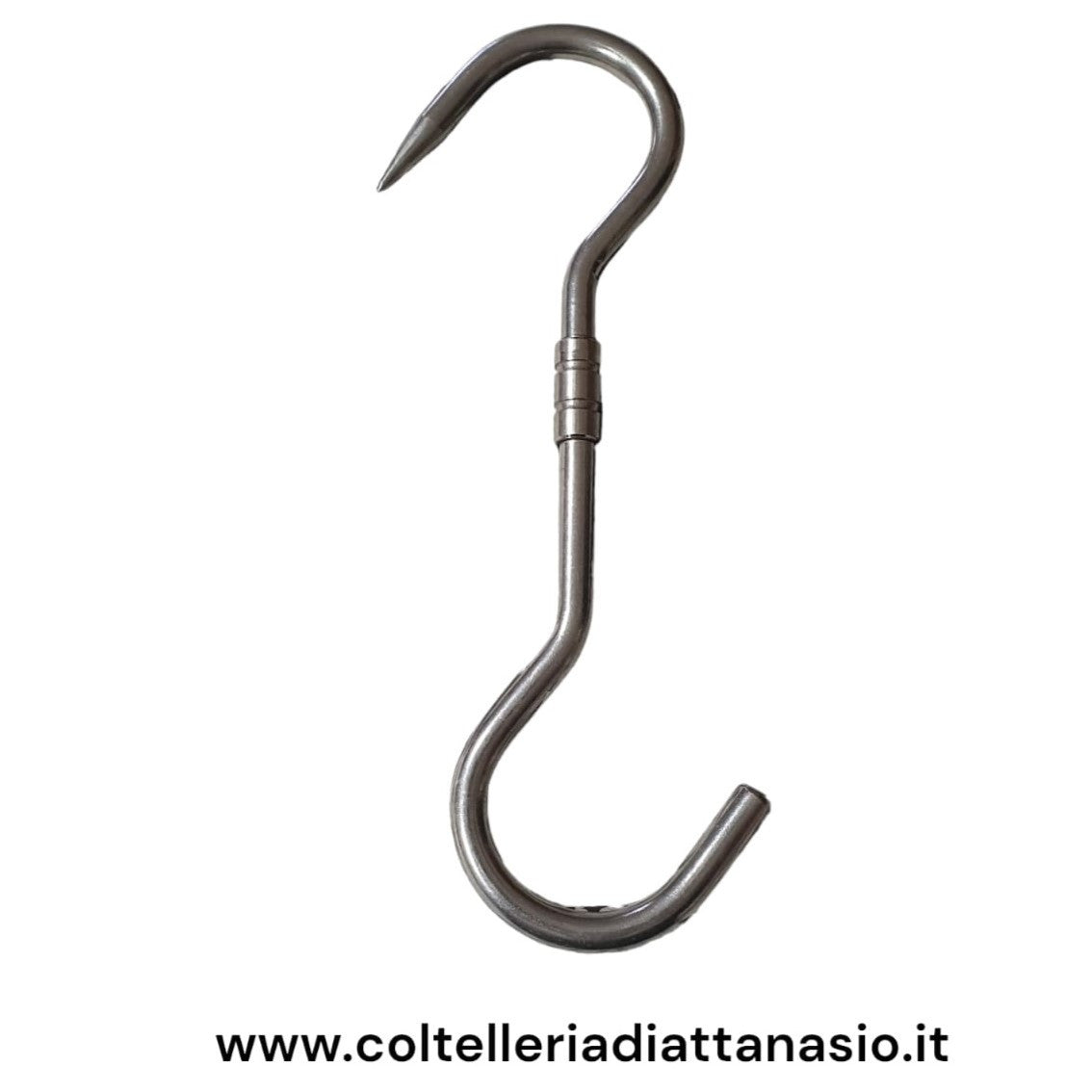 Gancio Girevole INOX 300x12 per 200 KG