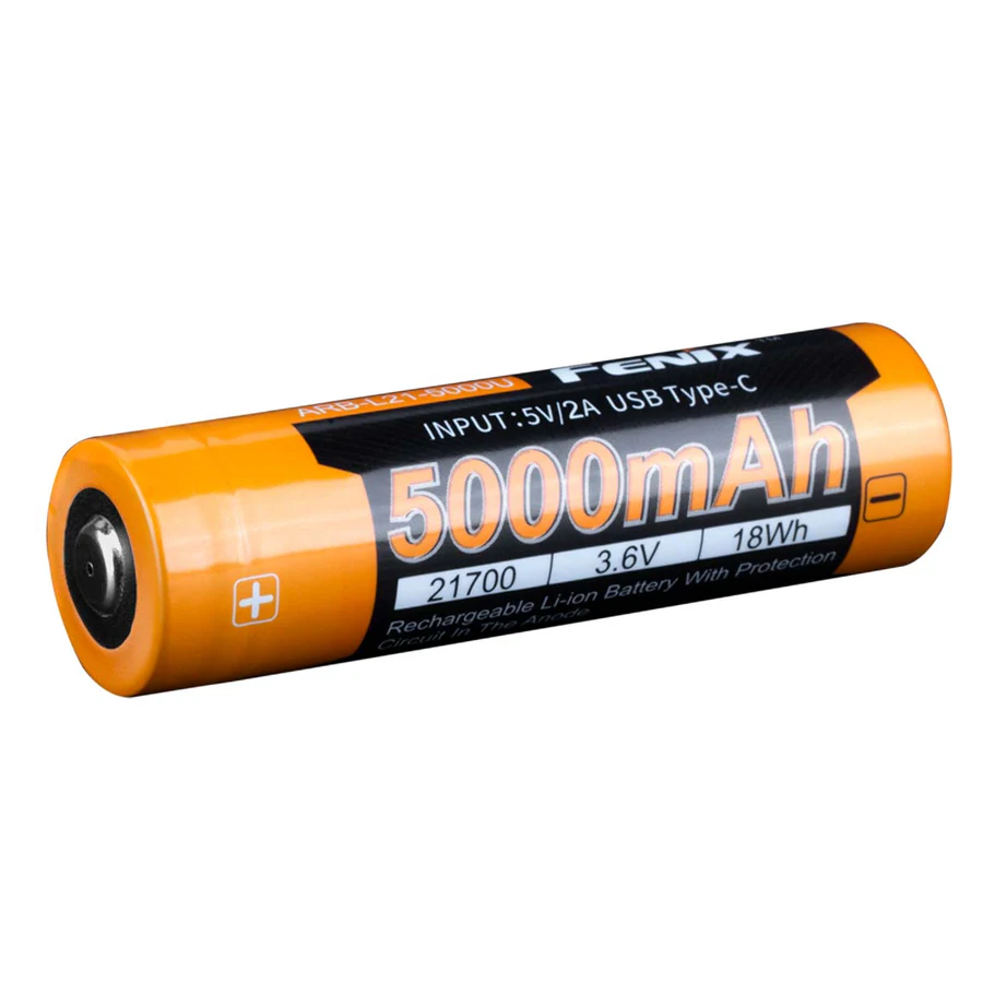 Fenix Batteria Ricaricabile USB-C 5000 mAh