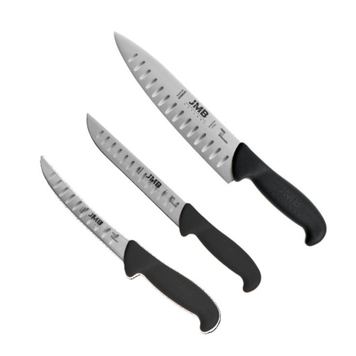 JMB - Set Coltelli professionali alveolati - 3 pezzi