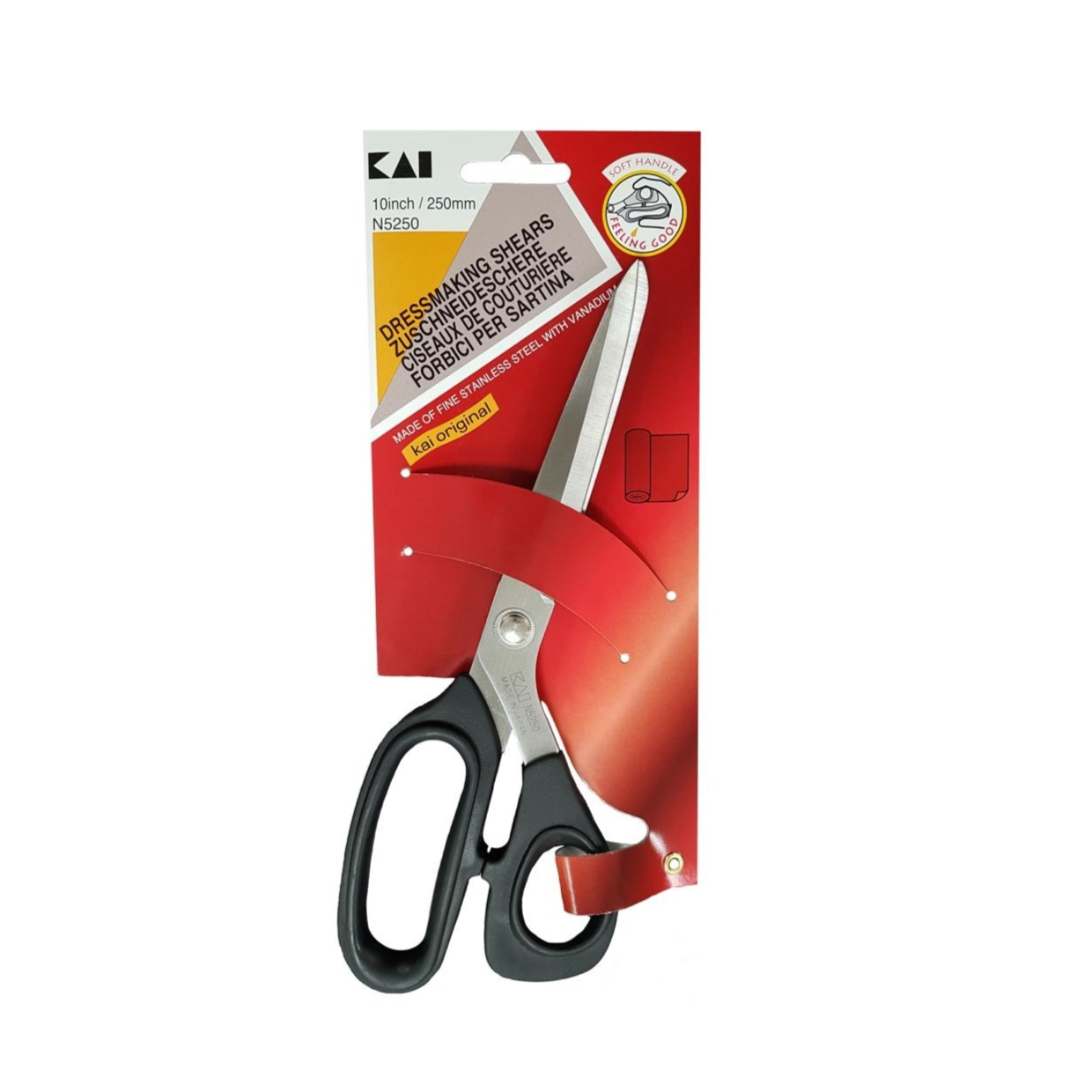 Kai N5210L - Forbici da Sartoria Giapponesi Mancine - 21 cm