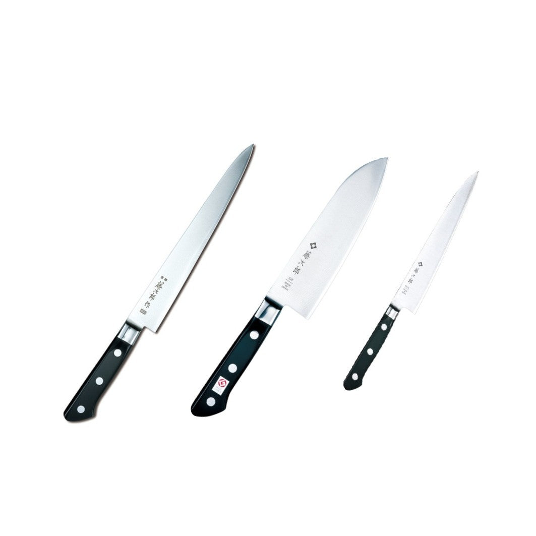 TOJIRO DP - Set Coltelli da Chef - 3 pezzi