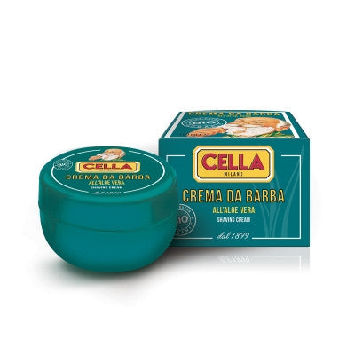 Cella Milano - Crema da barba in ciotola - Aloe Vera