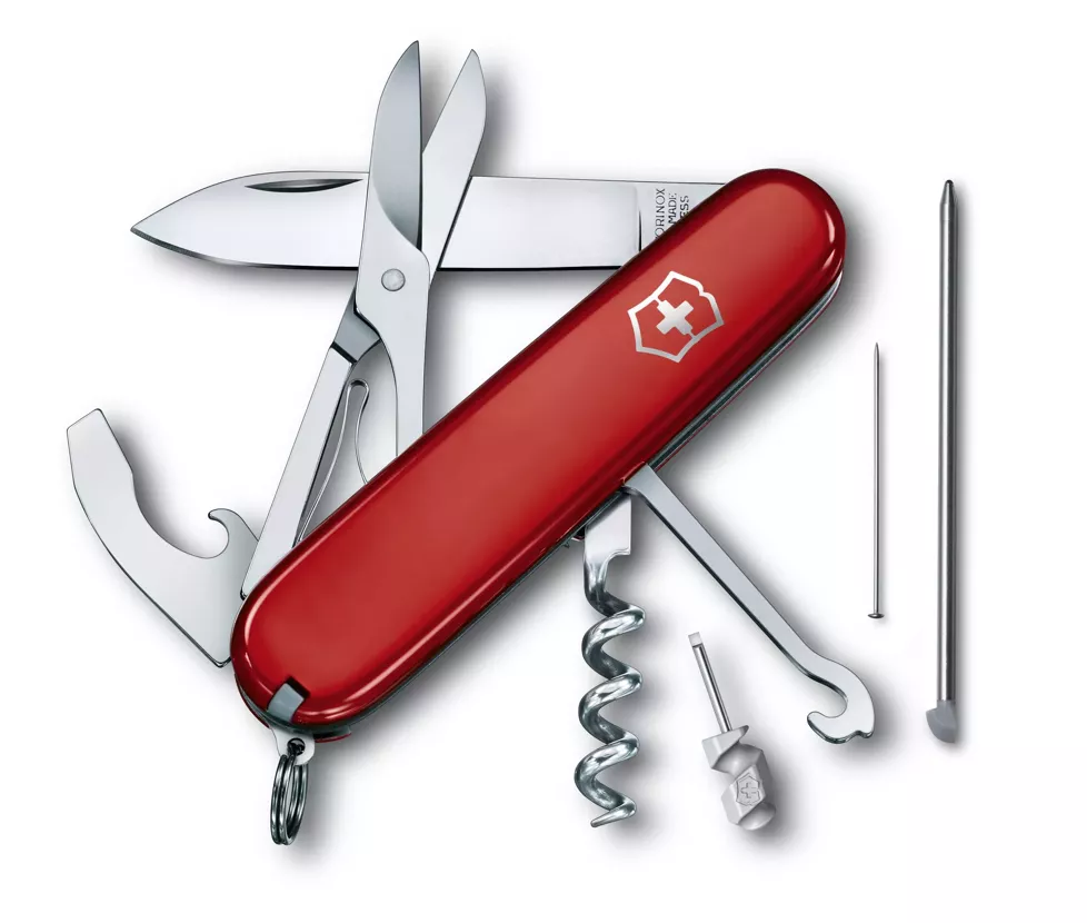 Victorinox - Compact red 1.3405 - Multiuso svizzero